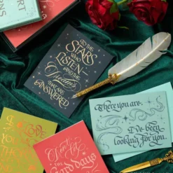 ACOTAR Gilded Notecards