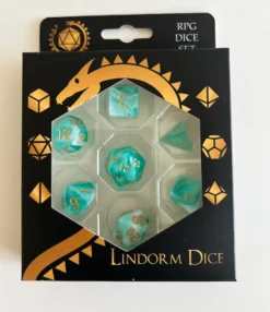 Acrylic Foam set of 7 dice