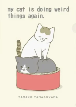 A4 Folder: Cat Massage