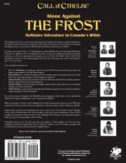 Alone Against The Frost