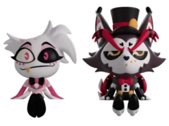 Angel Dust & Husk Monitor Buddiez Vinyl Figures