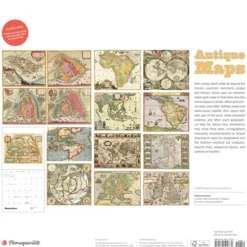 Antique Maps 2027 Wall Calendar