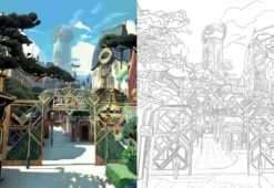 Arcane: The Official Coloring Book