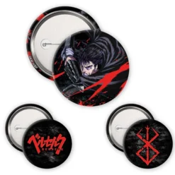 Berserk Guts Badge Pack