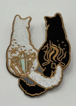 Black & White Cat Patch