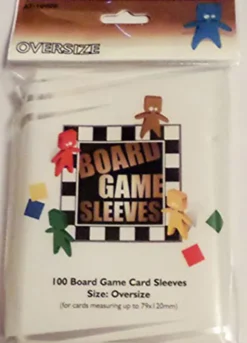 Boardgame Sleeves Oversize Clear (79*120mm)