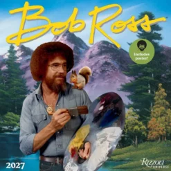 Bob Ross 2027 Wall Calendar