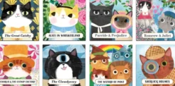 Bookish Cats Magnets