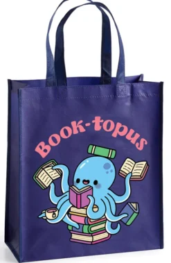 Book-topus Reusable Shopping Bag