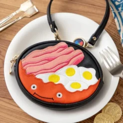 Calcifer & Bacon and Egg Purse