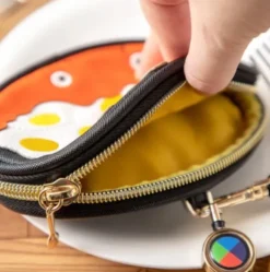 Calcifer & Bacon and Egg Purse