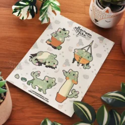Catcus Sticker Sheet