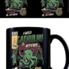 Cathulhu Black Pod Mug