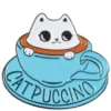 Catpuccino Pin