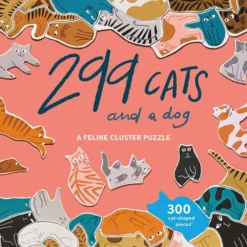 299 Cats (and a dog) Cluster Puzzle