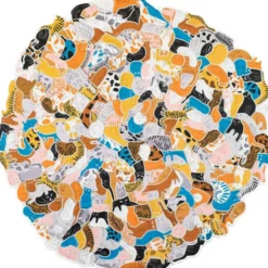 299 Cats (and a dog) Cluster Puzzle