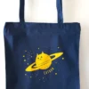 Caturn Tote Bag - Tjockt tyg