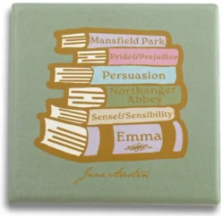 Ceramic Coaster - Austen Books