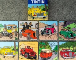 Coaster Set 8 st - Bilar