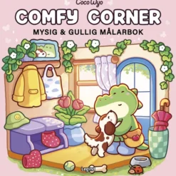 Comfy Corner : mysig och gullig Coco Wyo målarbok
