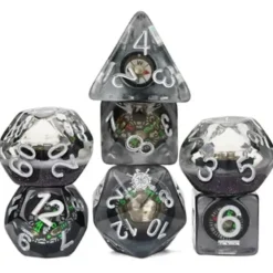 Compass set of 7 dice