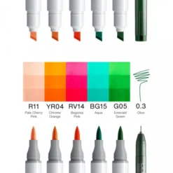 Copic Manga Nami - Set of 6