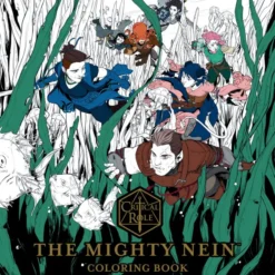 Critical Role: The Mighty Nein Coloring Book