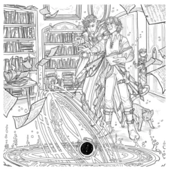Critical Role: The Mighty Nein Coloring Book
