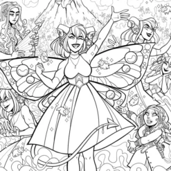 Critical Role: The Mighty Nein Coloring Book