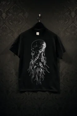 Cthulhu Skull With Tentacles T-shirt