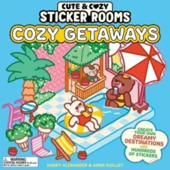 Cute & Cosy: Sticker Rooms - Cozy Getaways