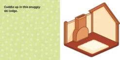 Cute & Cosy: Sticker Rooms - Cozy Getaways