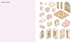 Cute 'n'Cozy Sticker Therapy Make Your Own Adorable Room Sets! Over 500 Stickers