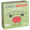 Daily Brain Games 2027 Day-to-Day Calendar