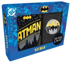 DC Comics: Batman Tiny Book and Pin Set