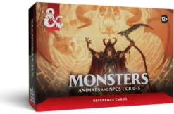 D&D Reference Cards: Monsters (Animals and NPCs)