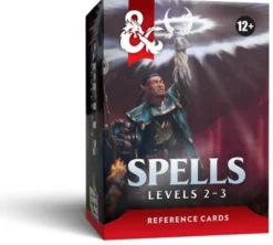 D&D Reference Cards: Spells (Levels 2-3)