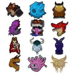 D&D World 50th Anniversary Mystery Pin Badge