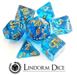 Deep Sea set of 7 dice