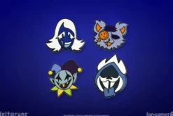 Deltarune Character Pin Set 2
