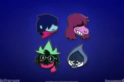 Deltarune Character Pin Set 2