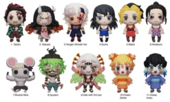 Demon Slayer Kimetsu no Yaiba 3D PVC Bag Clip Series 6