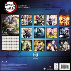 Demon Slayer 2027 Official Wall Calendar