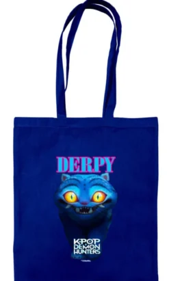 Derpy Navy Blue Tote Bag