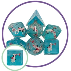 Dice Set - Koi Fish