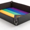 Dice Tray: Pride Rainbow Flag