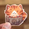 Die Cut Sticker Dungeon Master - Tabby