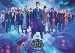 Doctor Who 60th Anniversary Postcard Print A6