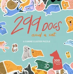 299 Dogs (and a cat) Cluster Puzzle