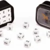 18d6 Opaque Series:White - Numbers: Black